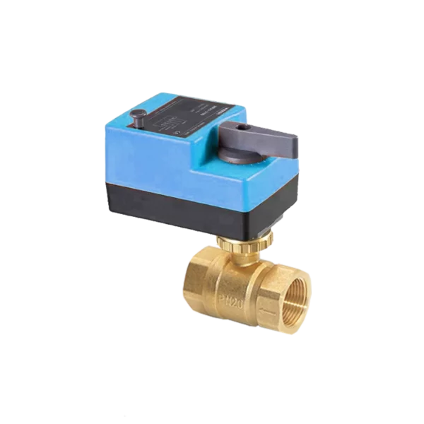 Изображение WRA3-210A - Латунный шаровой кран с электроприводом Winvall