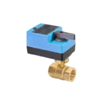 Изображение WRA3-210A - Winvall 2-ходовой латунный шаровой кран с электроприводом DN25 10 Нм