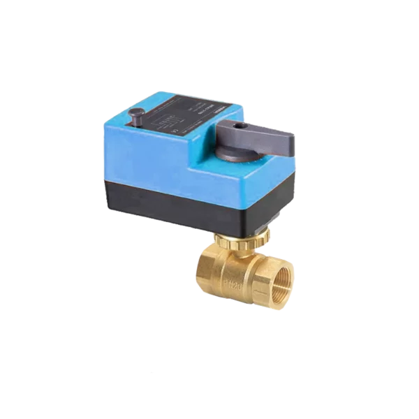 Изображение WRA3-210A - Электрический 3-ходовой шаровой кран Winvall DN40 1 1/2 дюйма